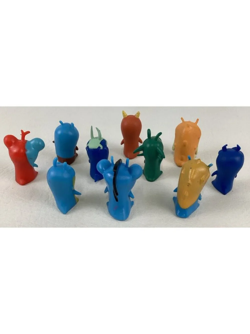 Slugterra Elemental Slugs Mini Action Figure Lot Crystald Doc Tormato Frostfang